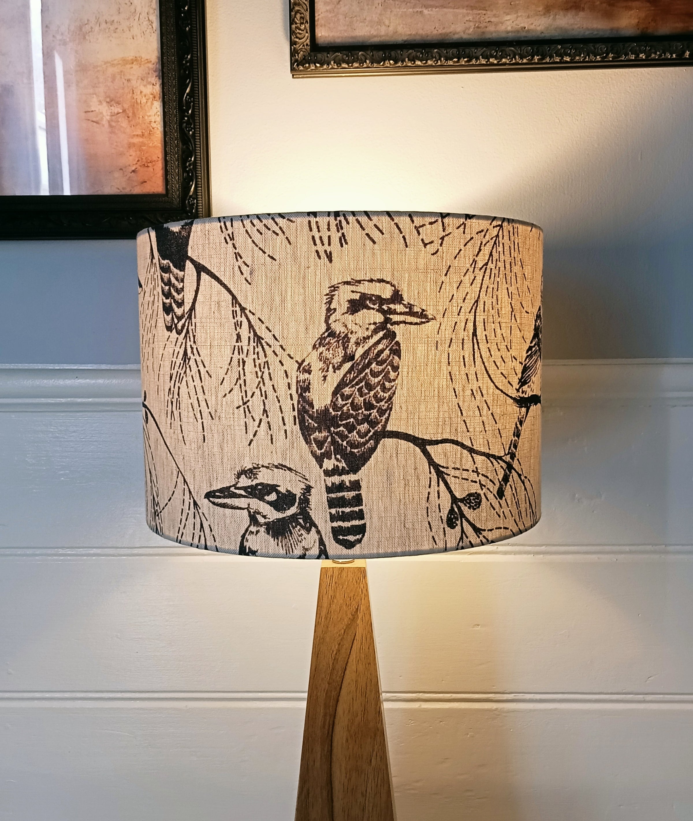 30cm Lampshade Kookaburra Hjem Studio